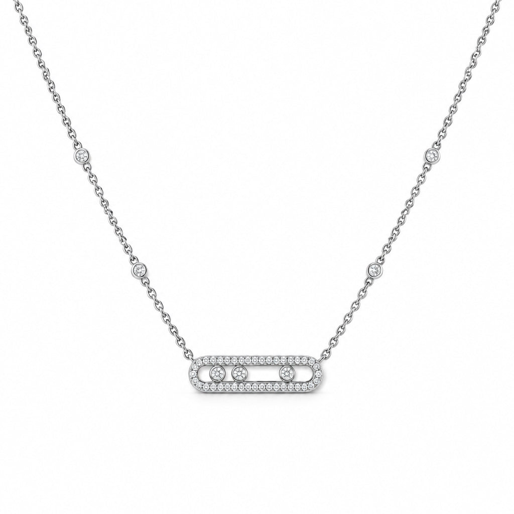 Move Luxe Necklace Silver