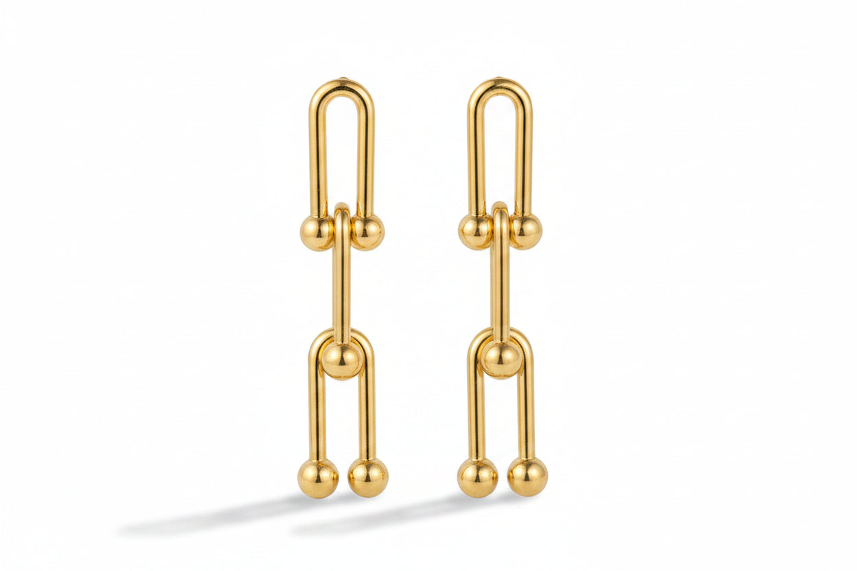 Linked Earrings
