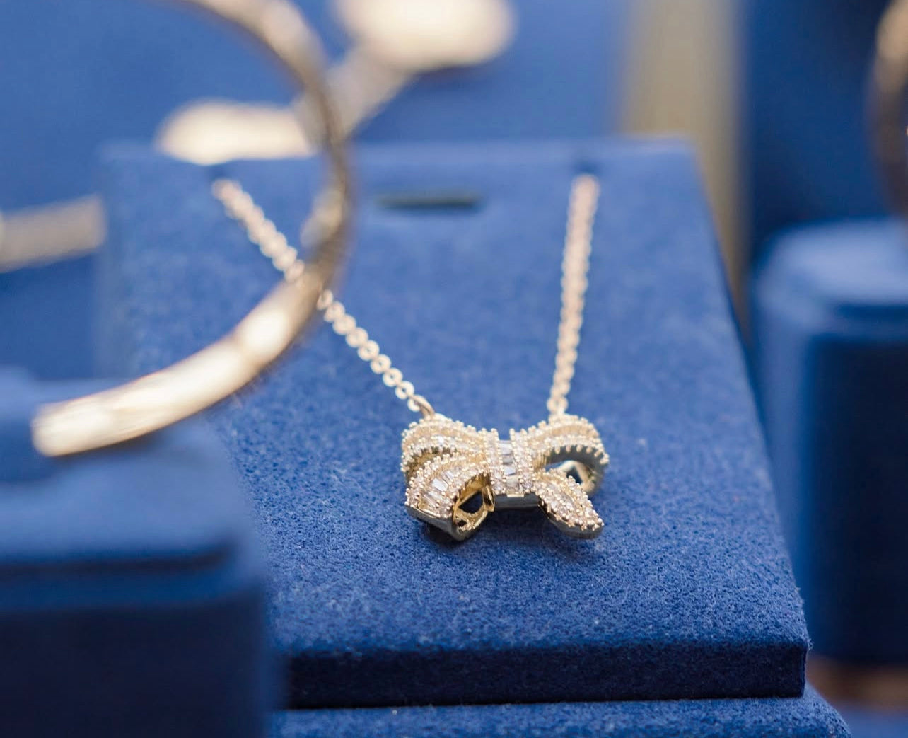 Luxe Bow Necklace