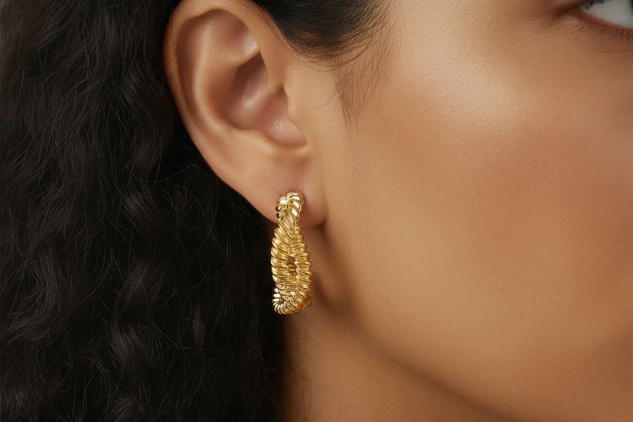 Twist Earrings – Aliyah Jewelry