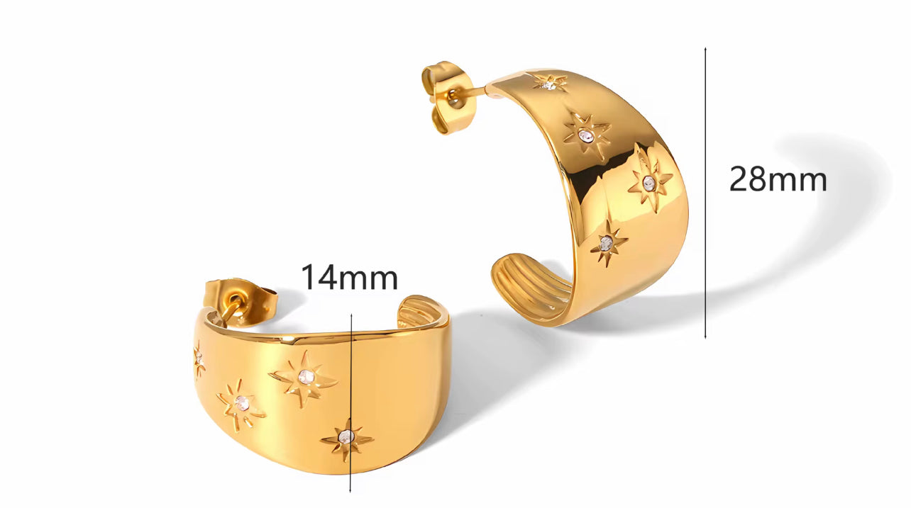 North Star Earrings