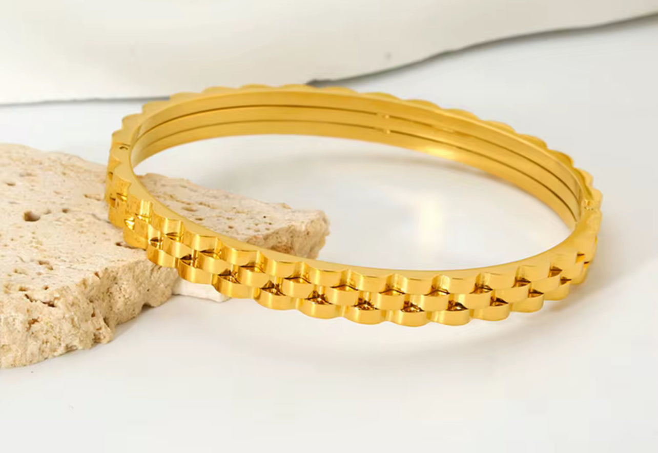 Watch Link Bangle