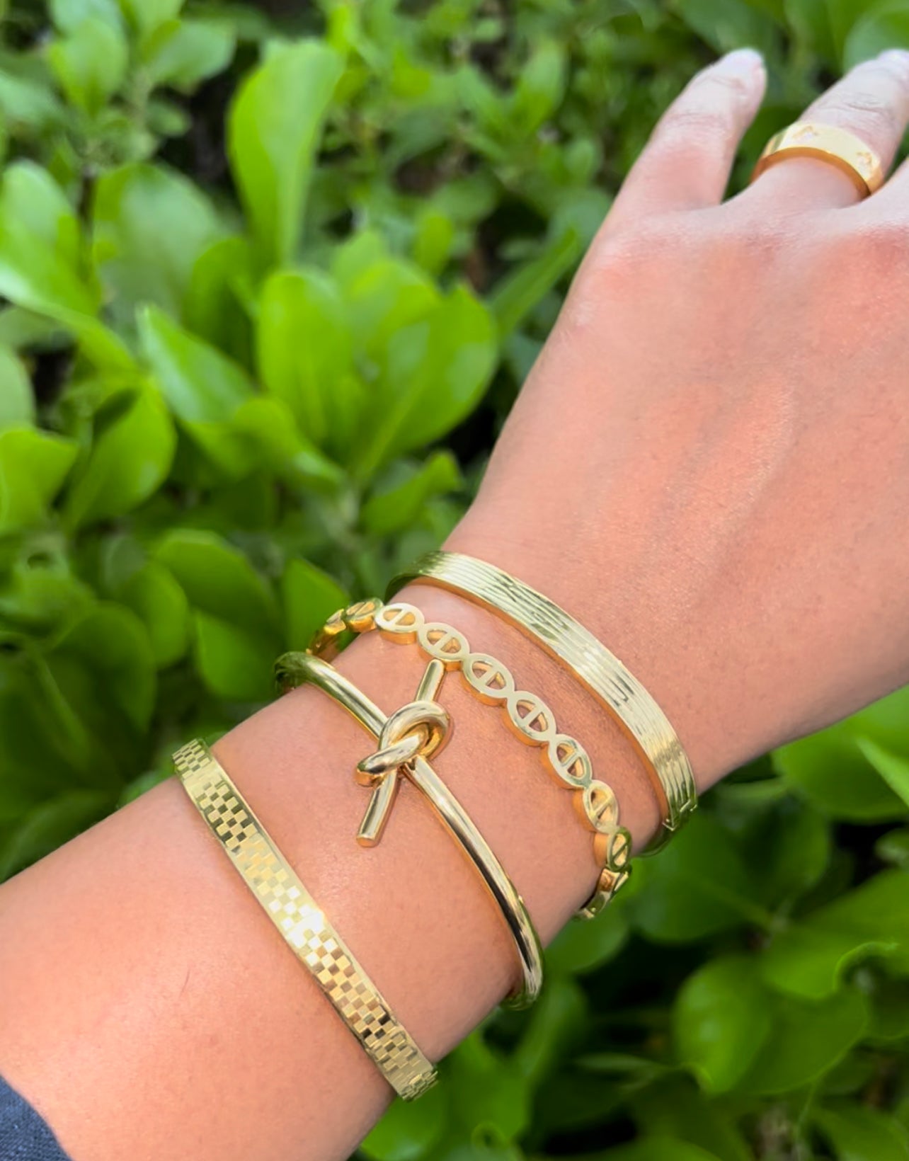 Love Knot Cuff Bangle