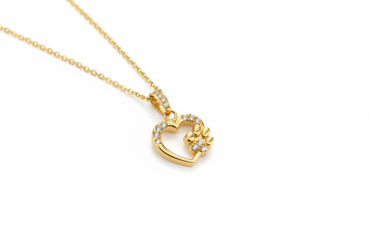 Paw Love Necklace