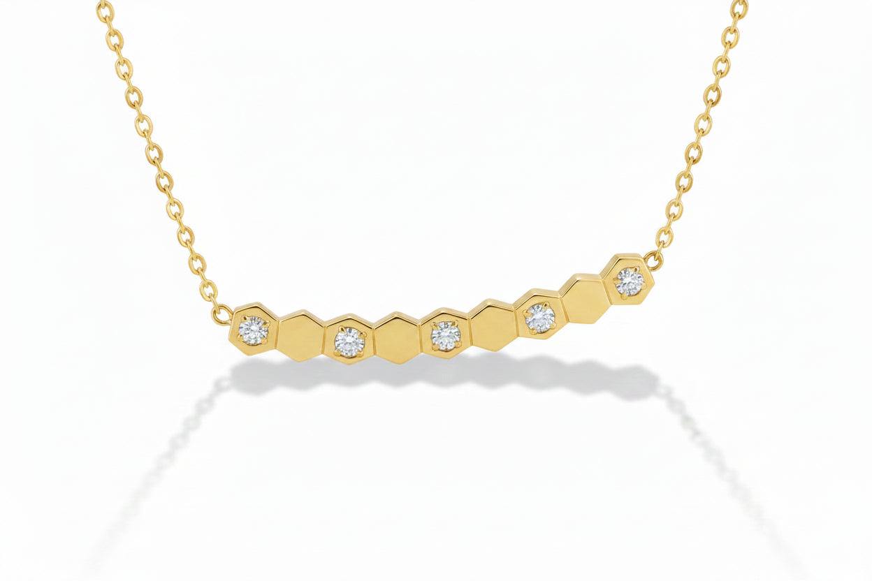 HoneyComb Necklace