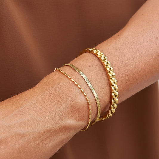 Watch Link Bangle