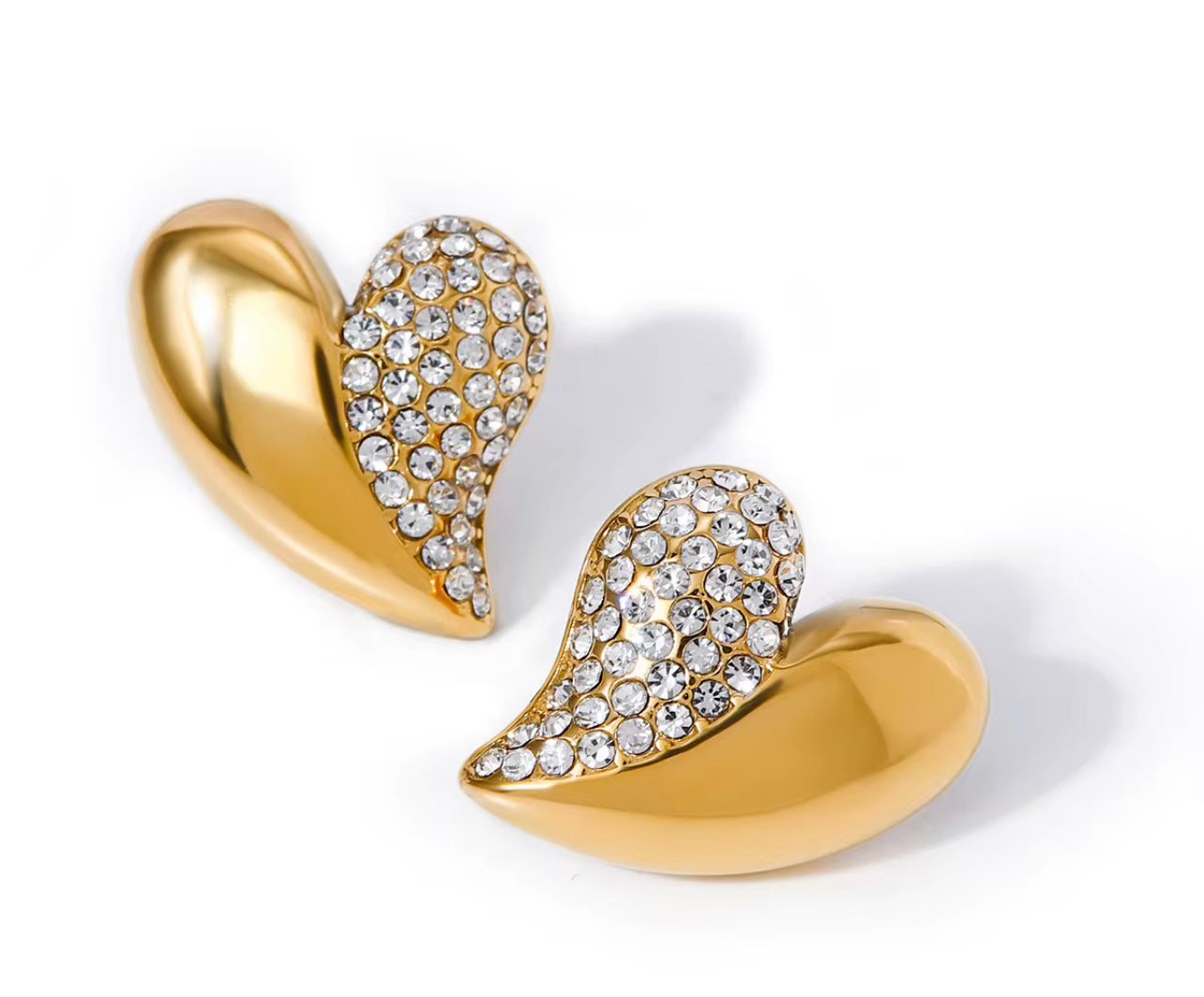 Luxe Heart Earrings