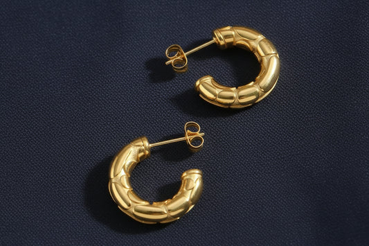 Gilded Hoops