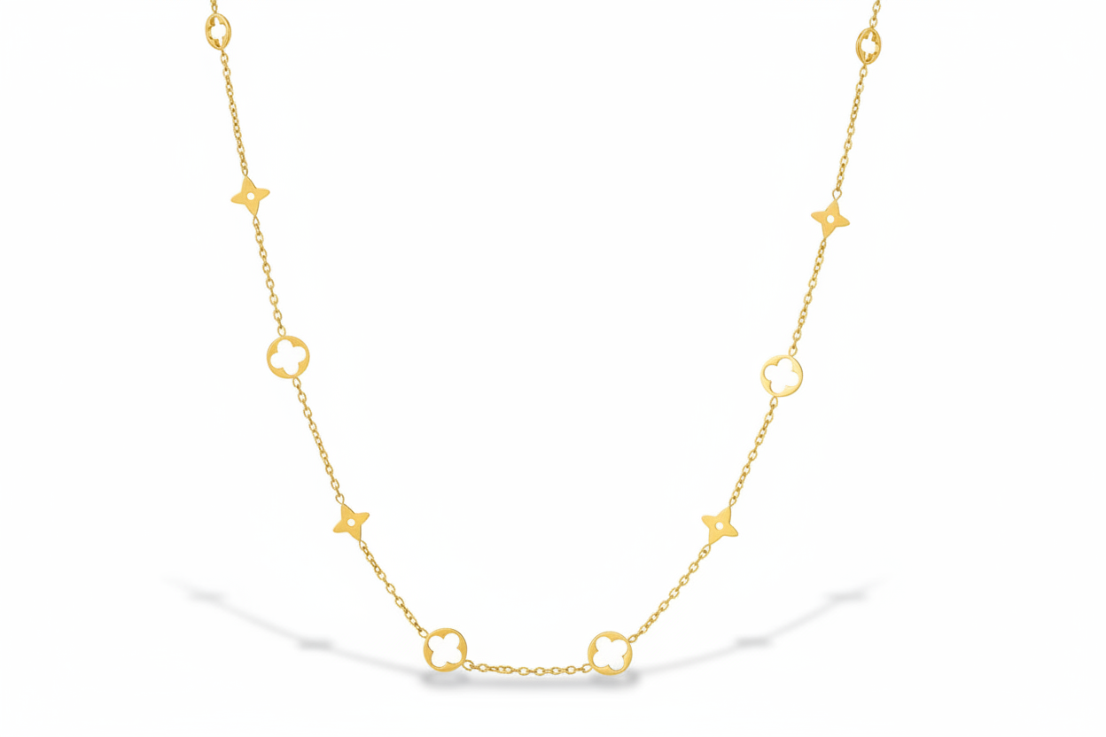 Clover Charm Necklace