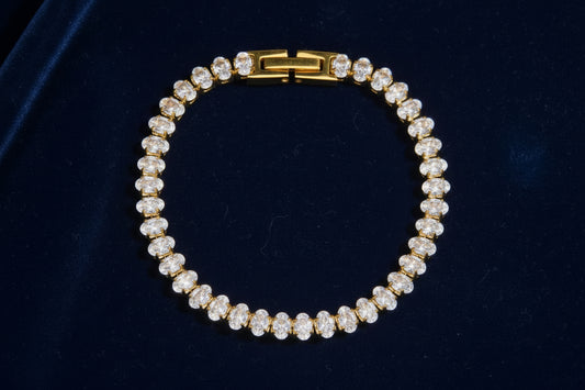Oval Tennis Bracelet