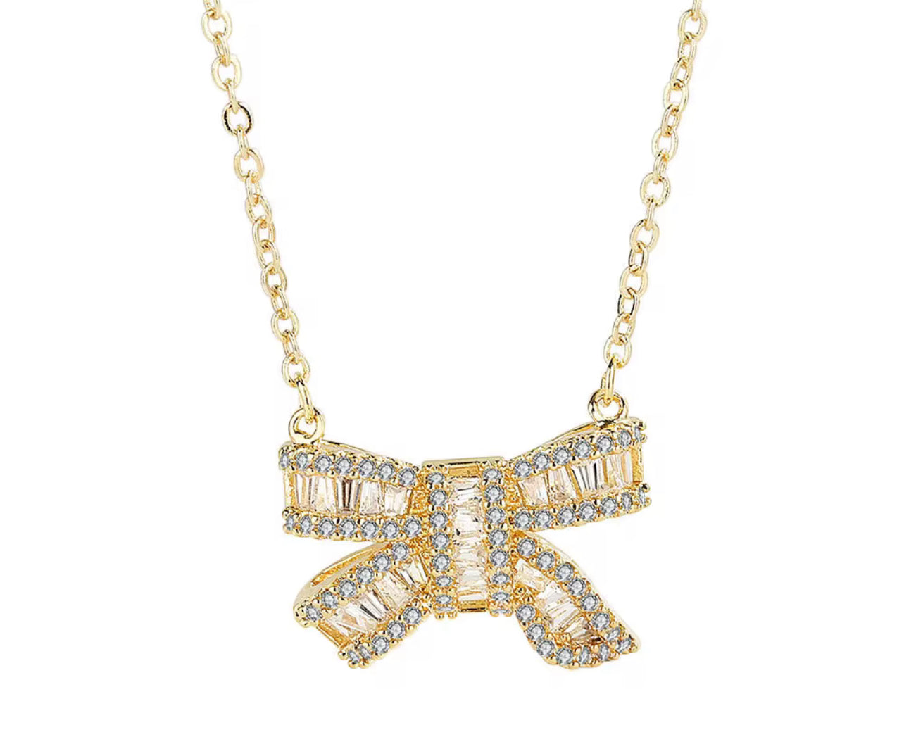 Luxe Bow Necklace