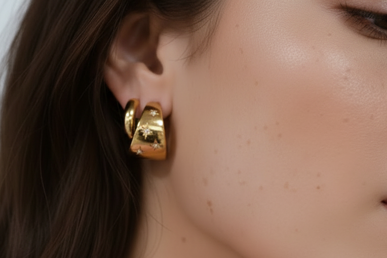 North Star Earrings