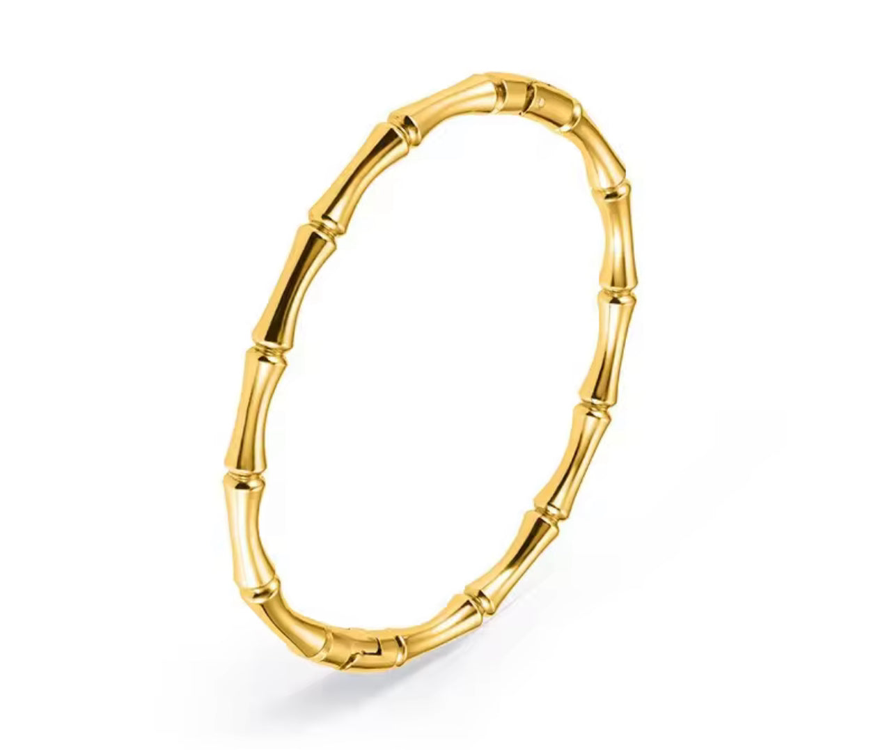 Sculpted Bamboo Bangle