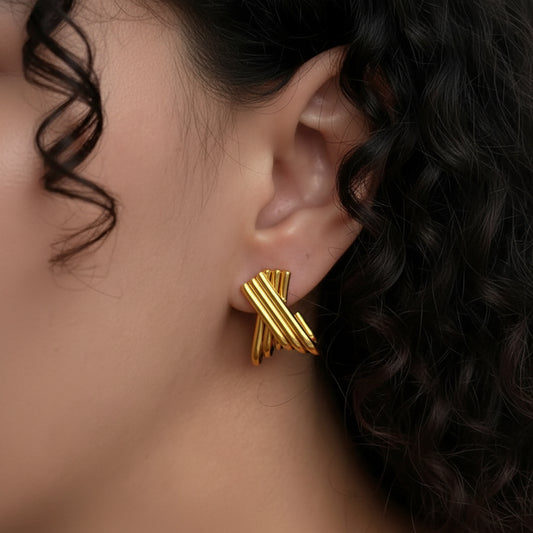 Crossover Earrings