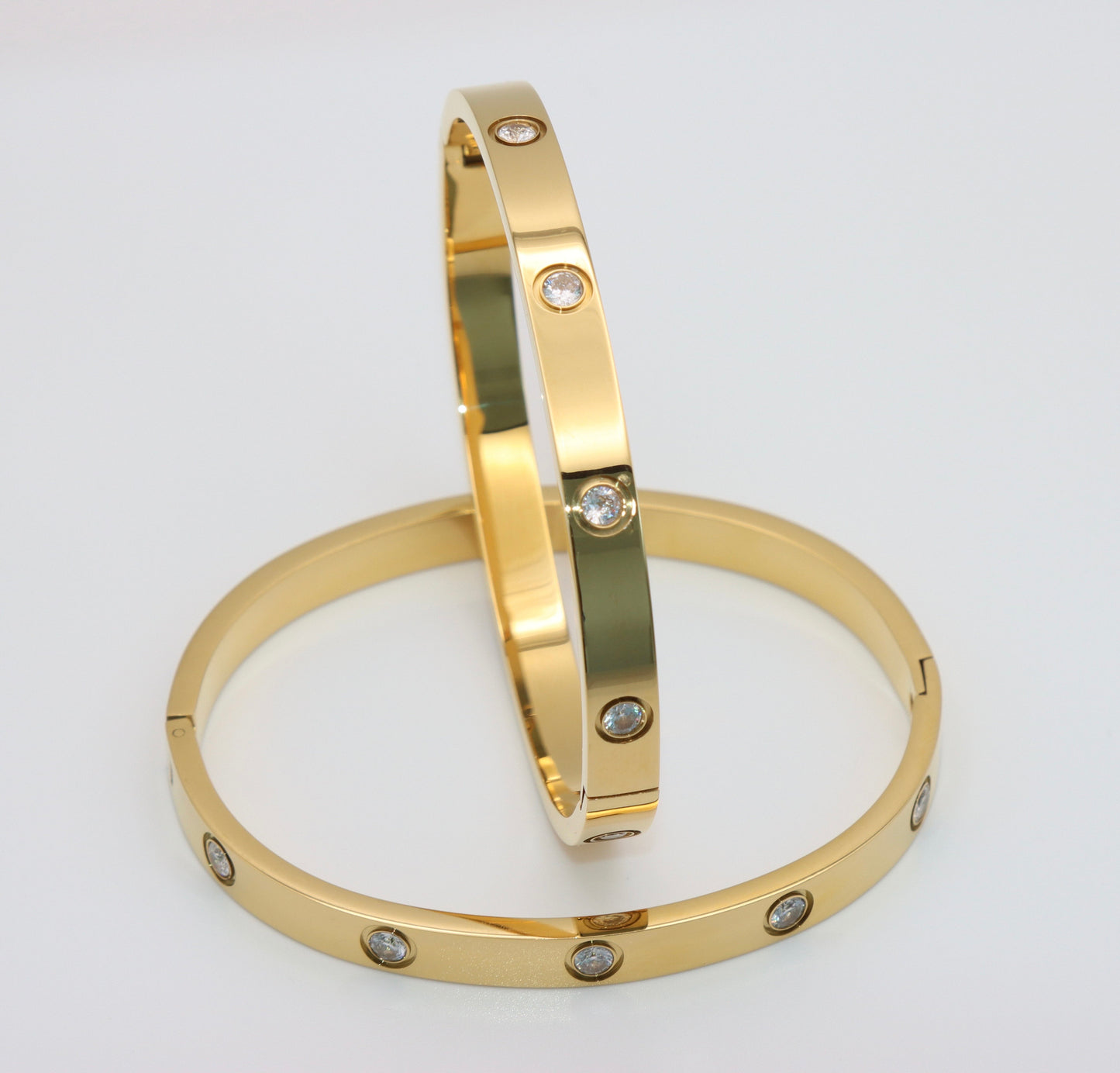 Diamond Stud Bangle