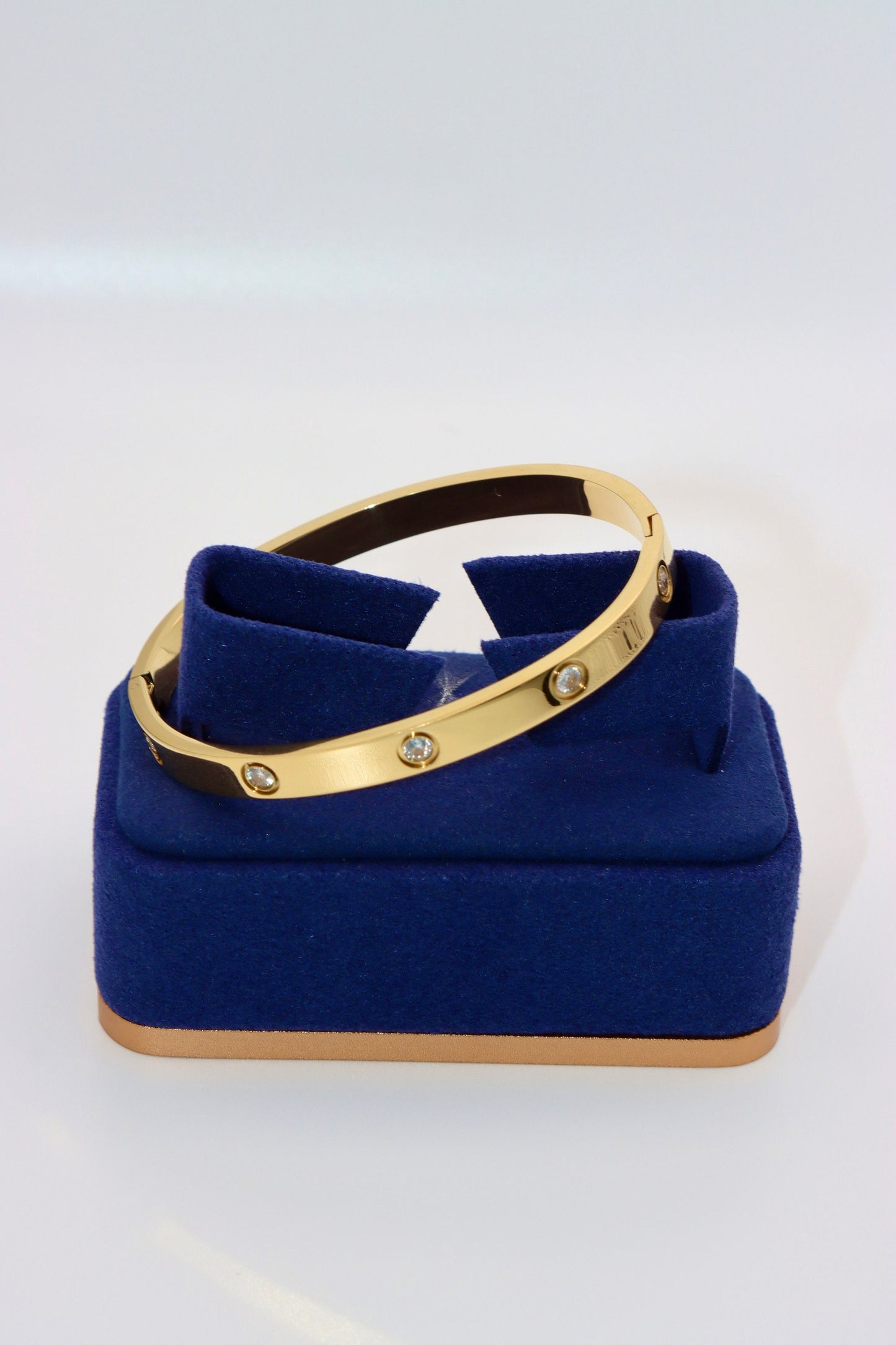Diamond Stud Bangle