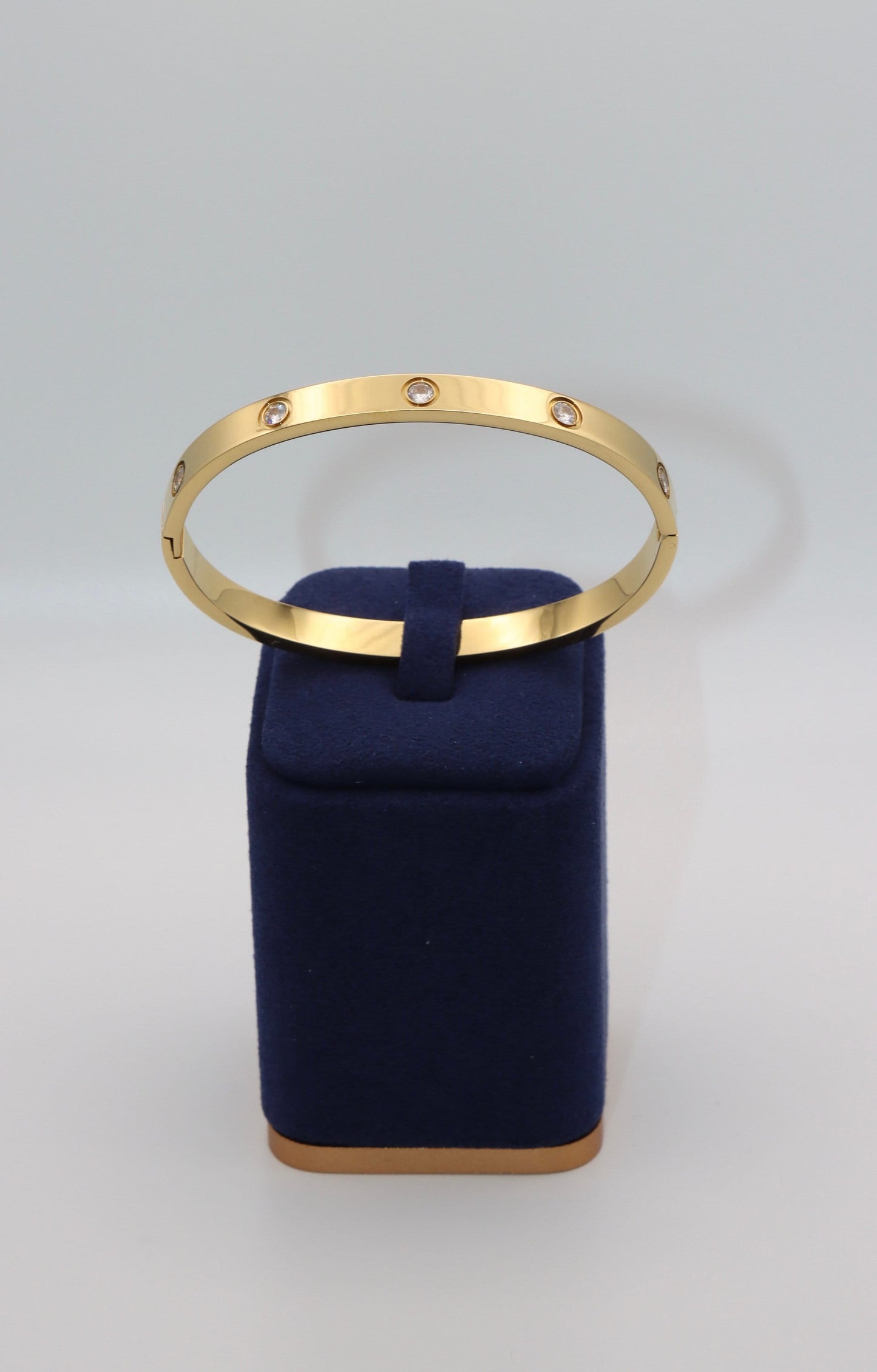 Diamond Stud Bangle