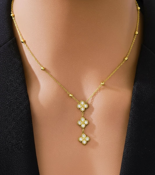 Clover Trilogy Necklace