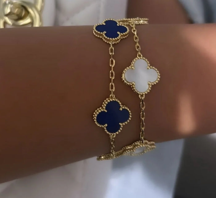 Flower Bracelet - white