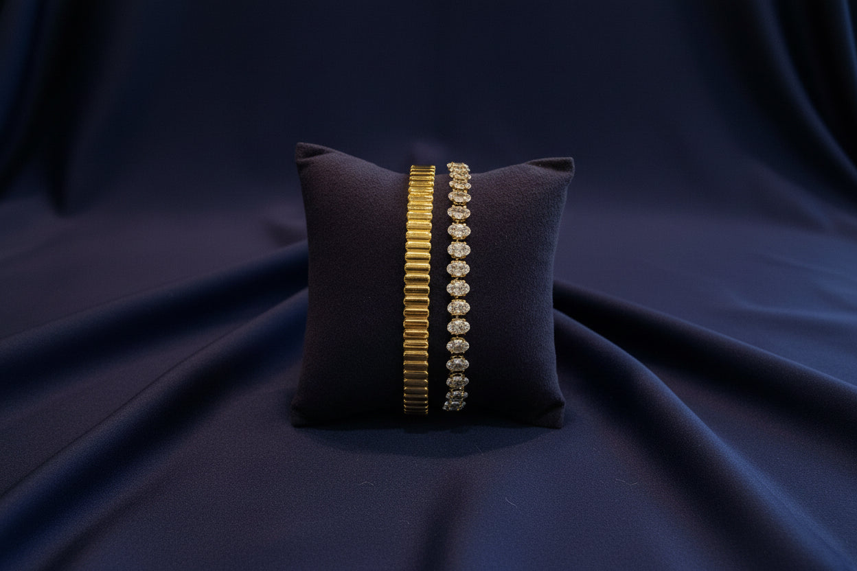 Oval Tennis Bracelet