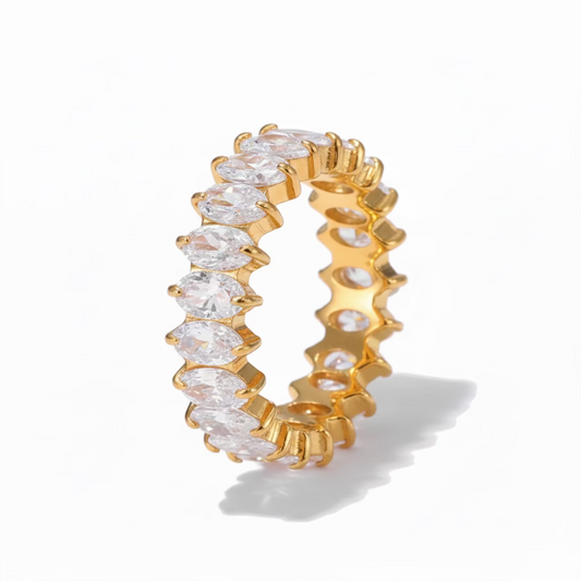 Infinity Oval Ring