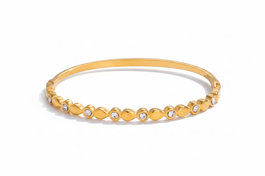 Drop Stone Bangle