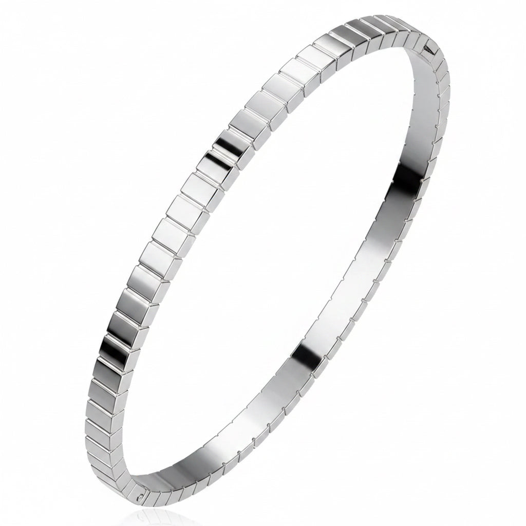 Bar Bangle Silver