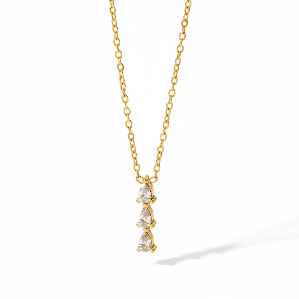 Drop Stone Necklace