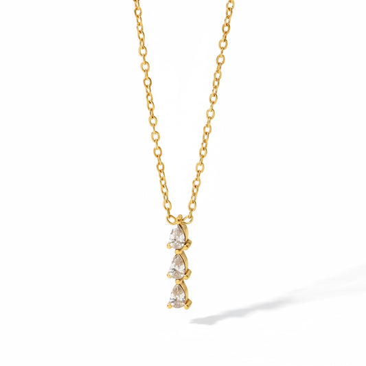 Drop Stone Necklace
