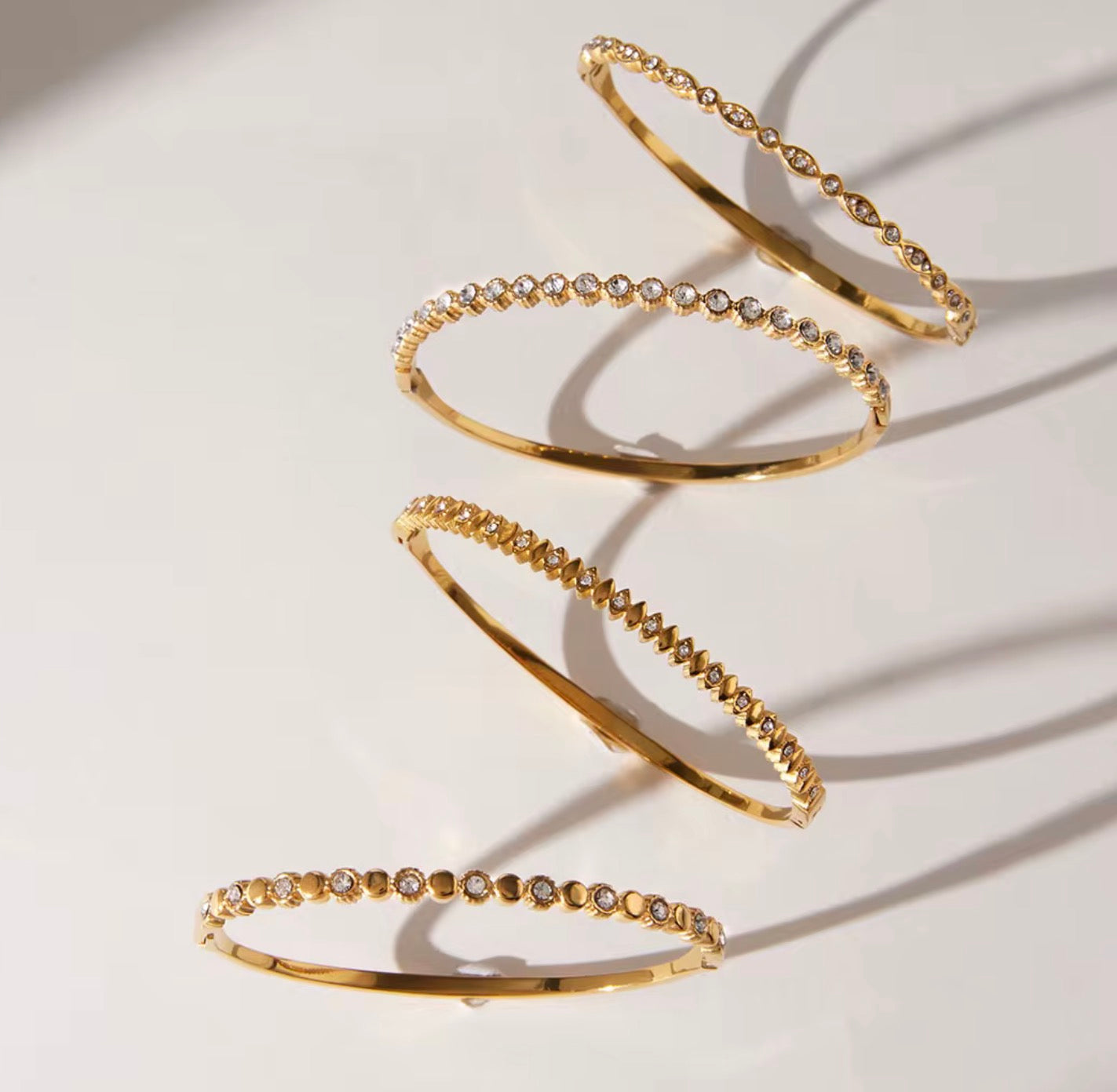 Thin Spark Bangle