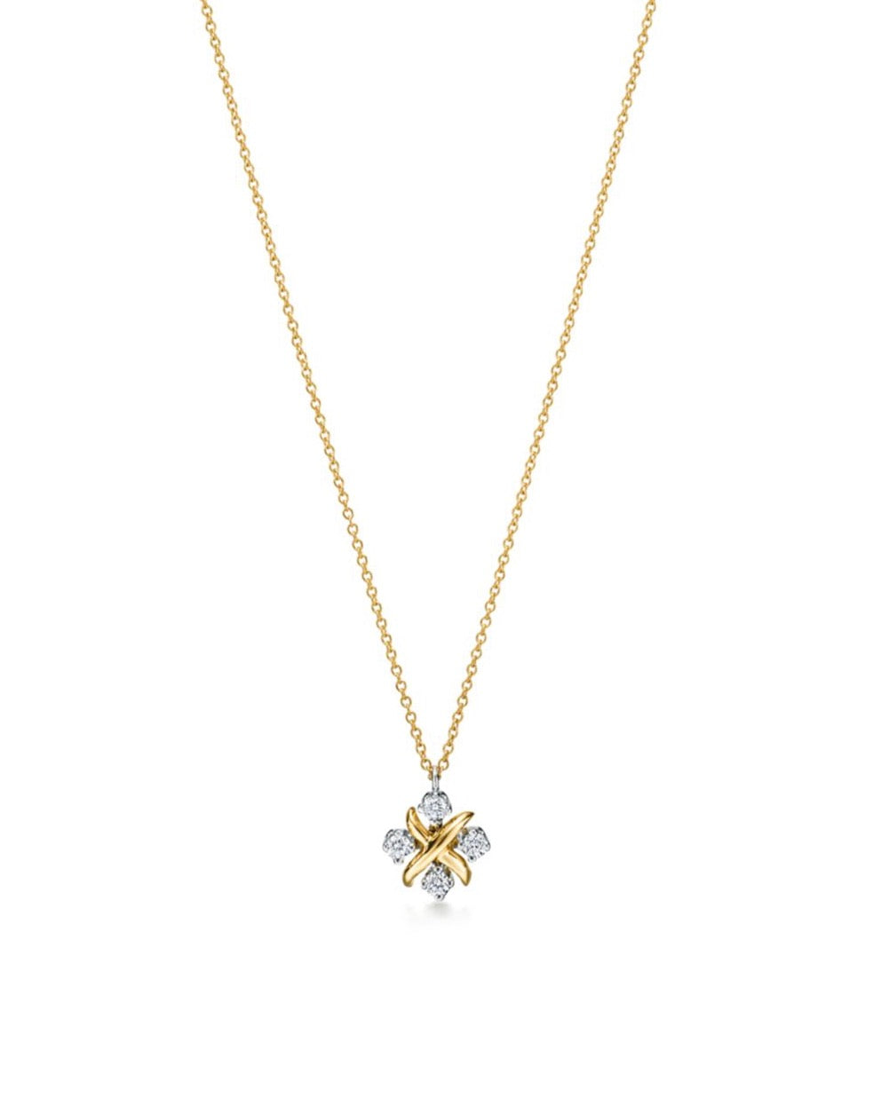 X & Stone Necklace