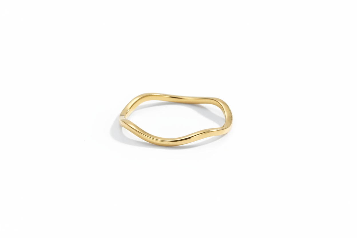 Slim Wave Ring
