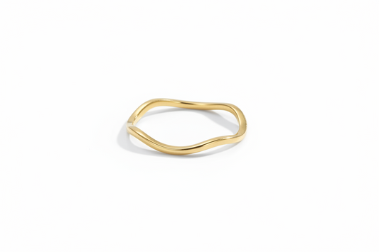 Slim Wave Ring