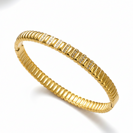 Axis Stone Bangle