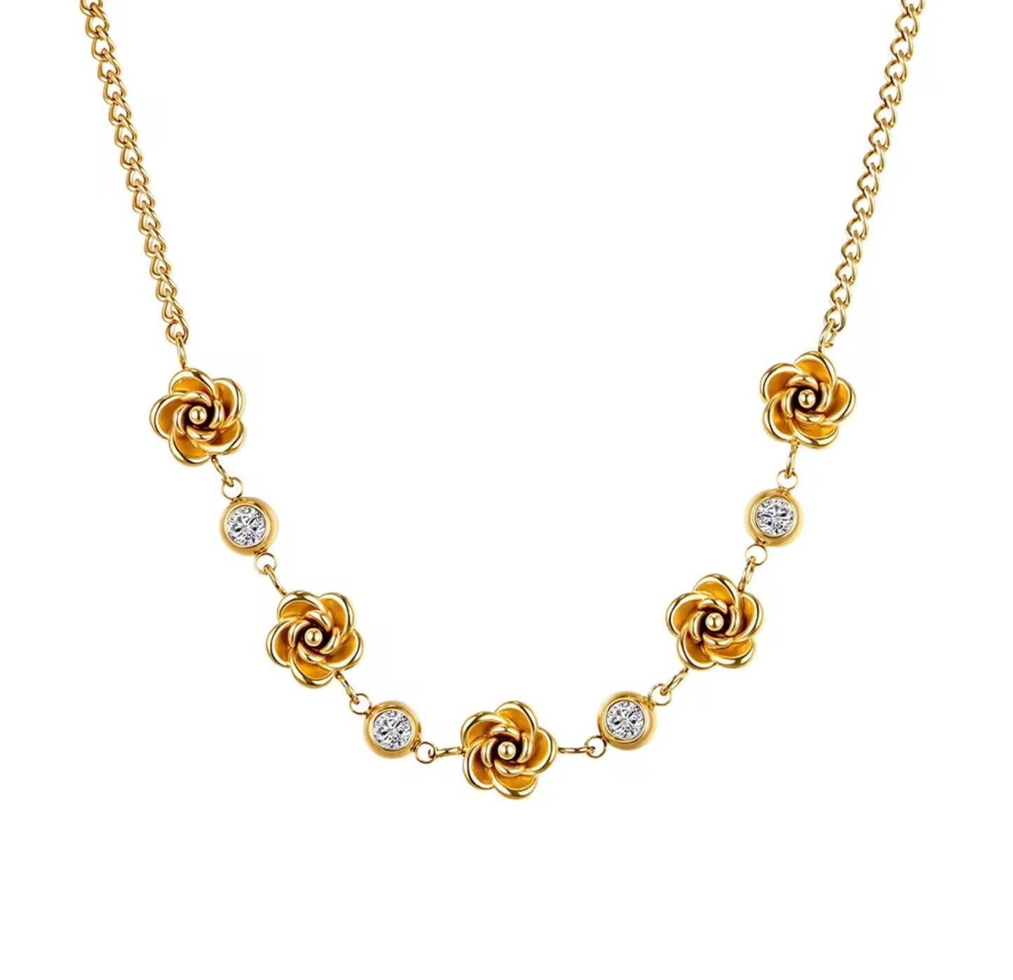 Rosette Necklace