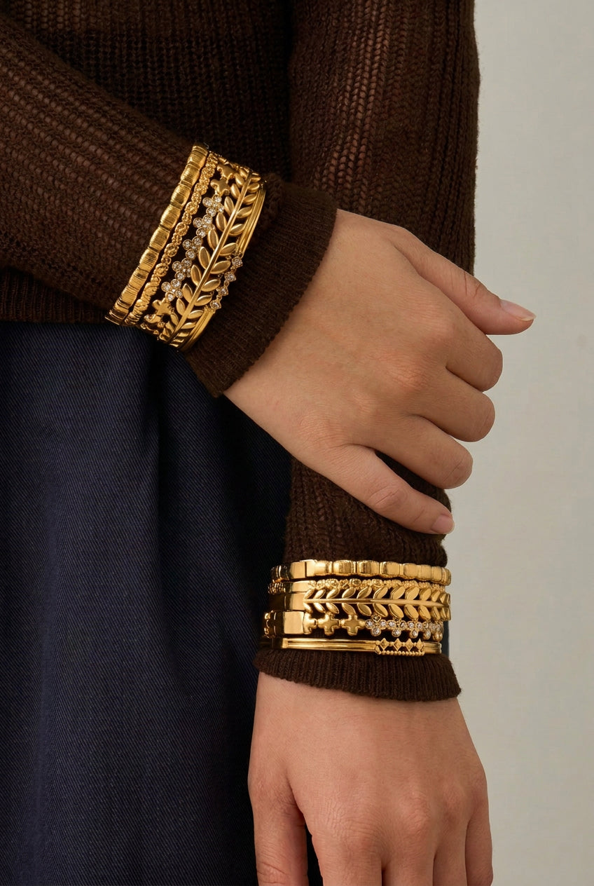 Leaf Bangle