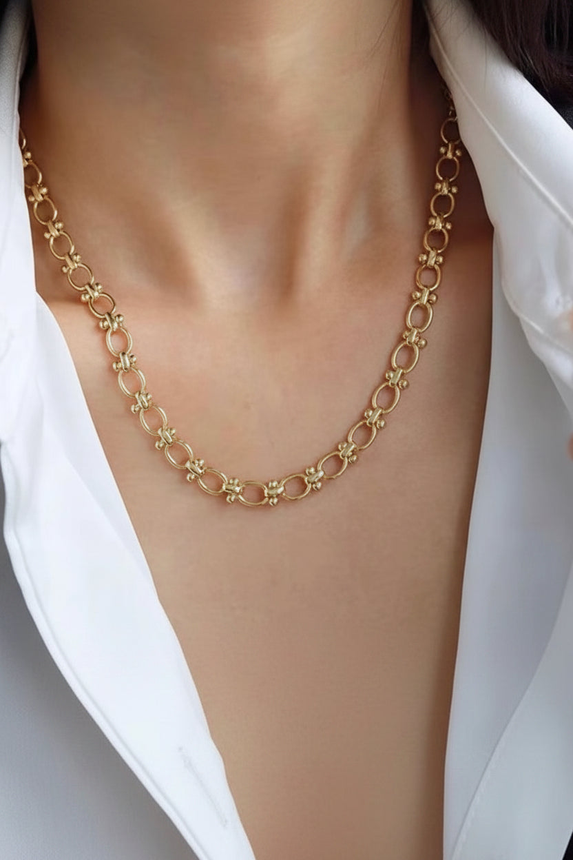 Oval Link Necklace