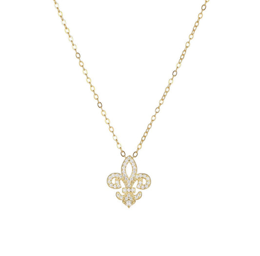Fleur De Lis Necklace