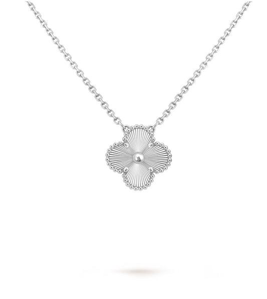 Silver Flower Necklace