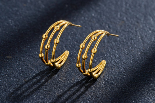 Gilded Earrings