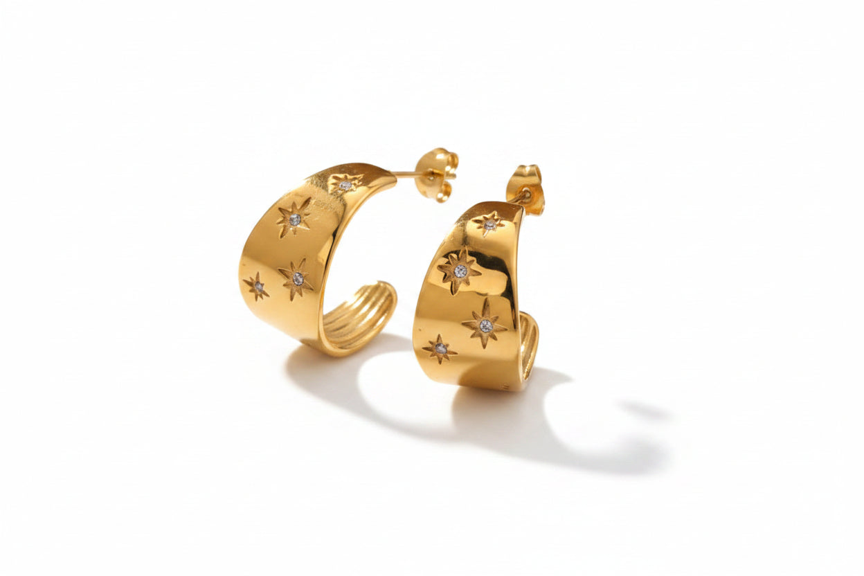 North Star Earrings