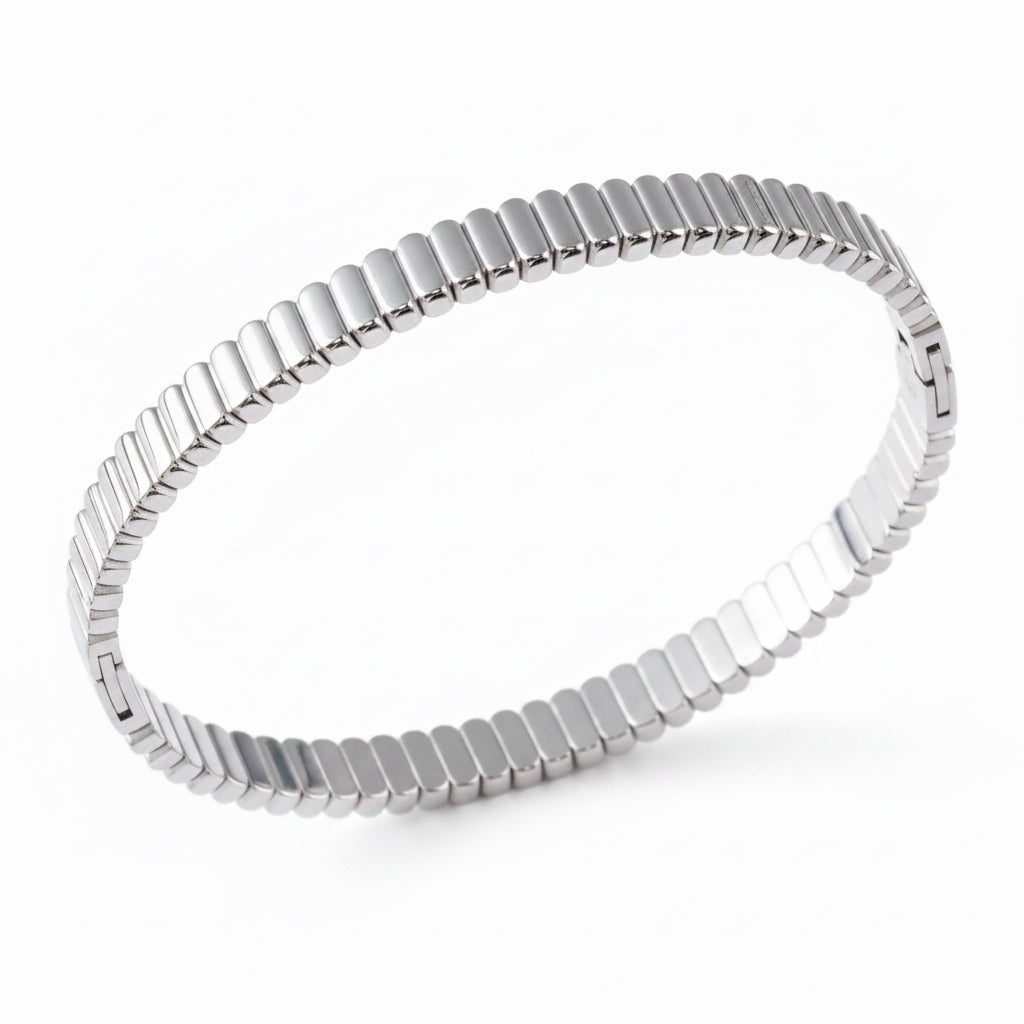 Axis Bangle silver