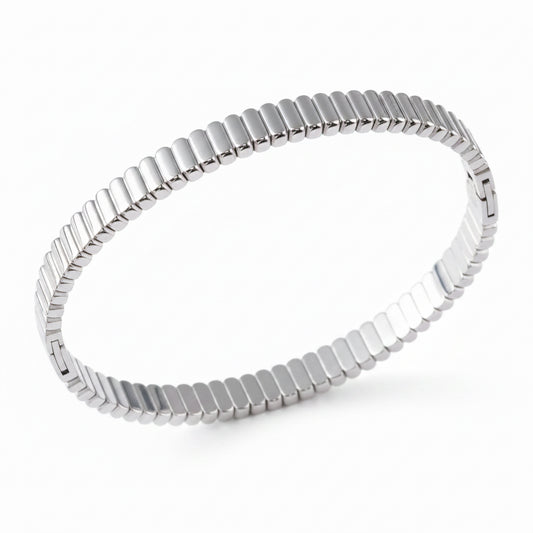 Axis Bangle silver
