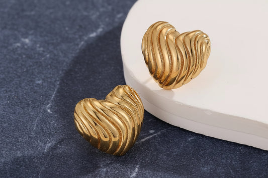 Luxe Heart Earrings