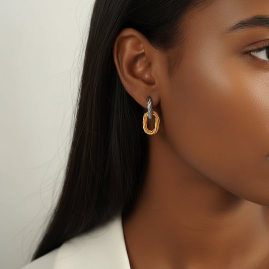 Two in One Earrings