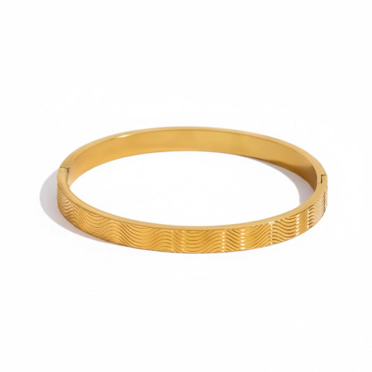 Molten Wave Bangle
