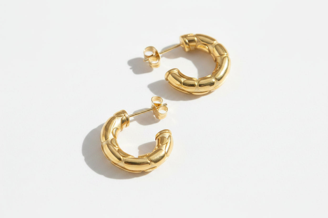 Gilded Hoops
