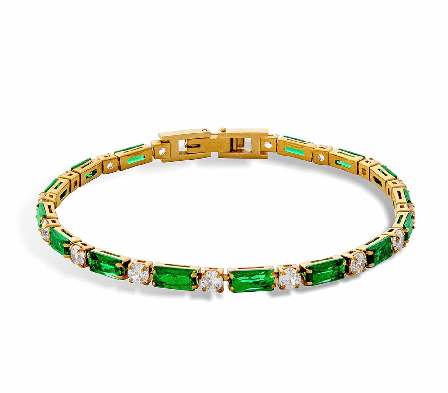 Emerald Tennis Bracelet