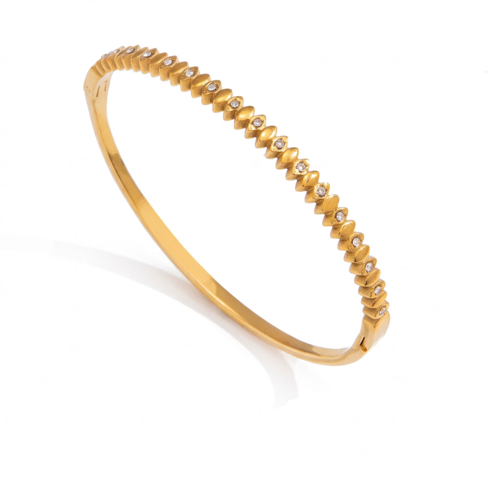 Thin Spike Bangle