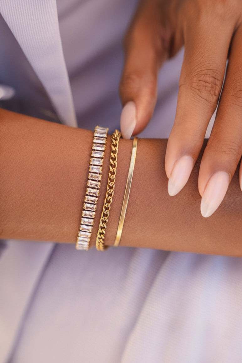 Baguette Tennis Bracelet
